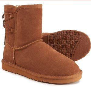 New Lamo Kitt Water Stain Resistant Suede Boots Size 9